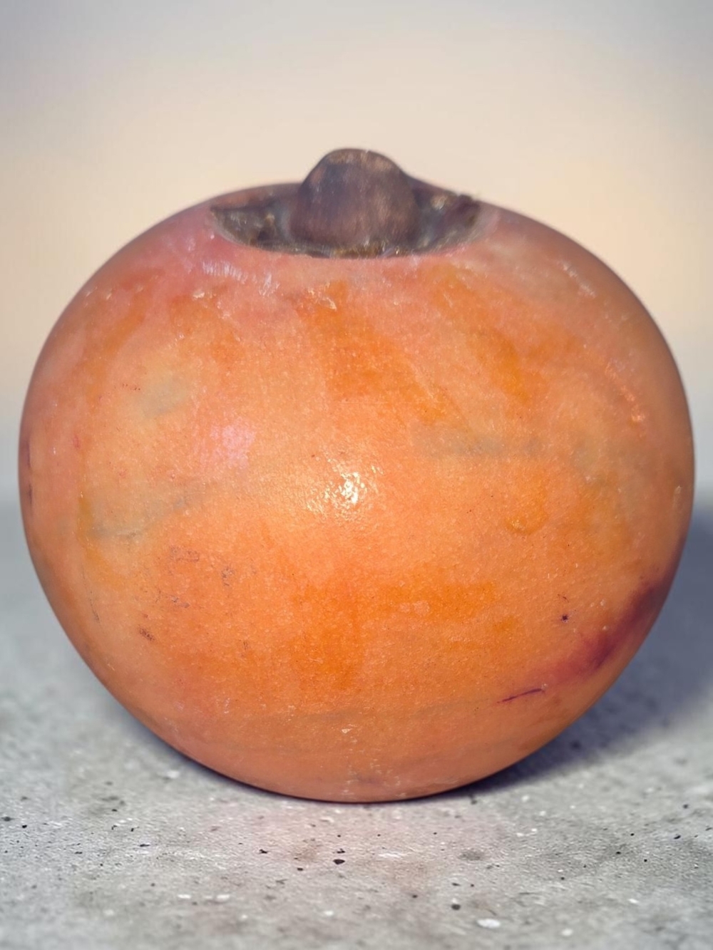Vintage Italian Carrara Marble Persimmon - Made in Italy